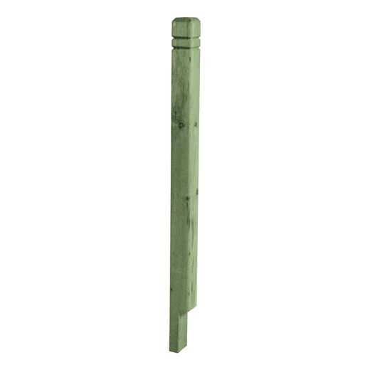 4" x 4" x 48" Pressure Treated Modern Notch Deck Post