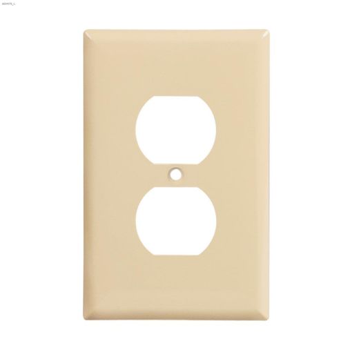 Polycarbonate (1) Duplex Receptacle Wallplate