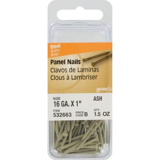 1" Ash Panel Nail 1.5 oz