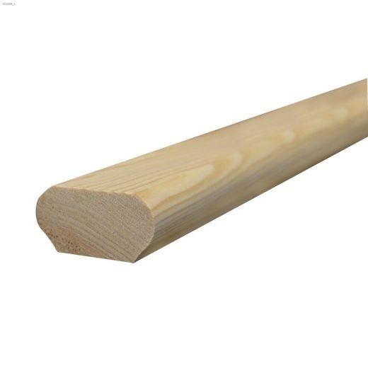 1-1\/8\" x 2-1\/8\" x 16' Finger Jointed Pine Hand Rail