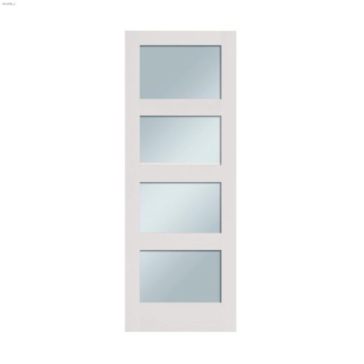 32\" x 80\" Pinewood Glazed Primed Door
