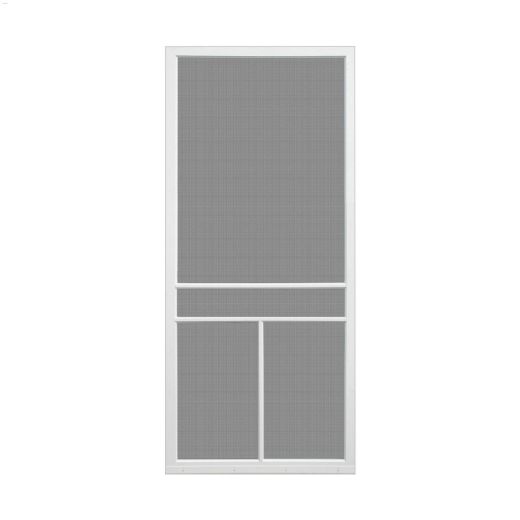T-Bar 34\" x 80\" White Screen Door