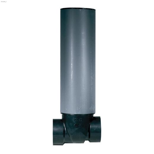 3\" Hub x Hub x FPT Backwater Valve With Chimney