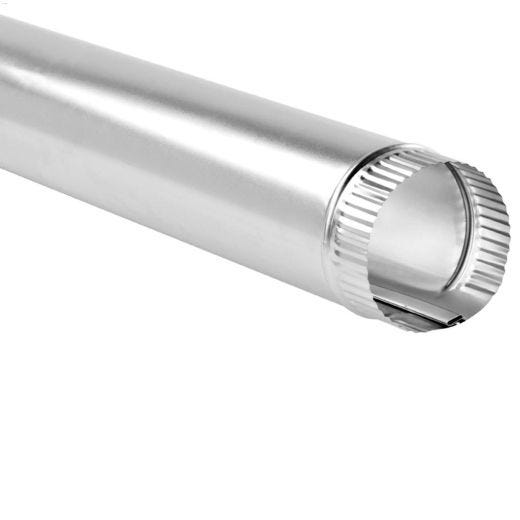 4\" x 24\" Aluminum Rigid Pipe