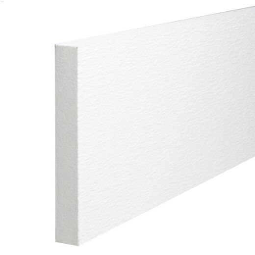 PlyGem 1\" x 12\" x 18' White Trim Board