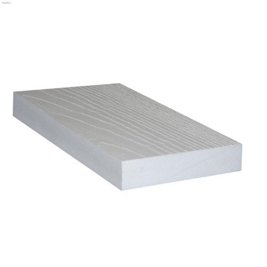 PlyGem 5\/4\" x 6\" x 18' White Trim Board