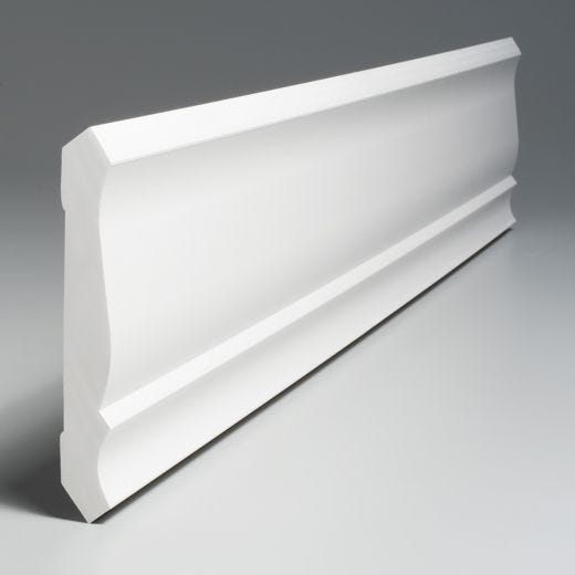 PlyGem 9/16" x 3-5/8" x 16' White Moulding Crown