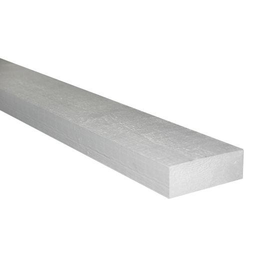 Garniture planche et latte blanc Cape 2" x 4"