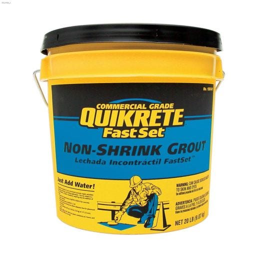 Fastset\u2122 Gray To Gray-Brown 9 kg Non Shrink Grout