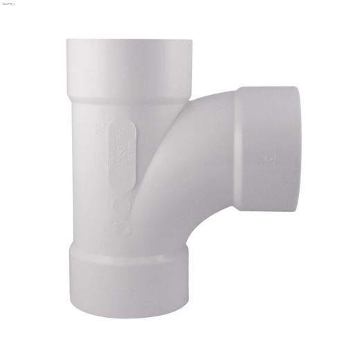 4\" Hub PVC Sewer Sanitary Tee