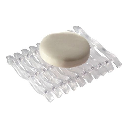 Porte-savon clair Wave Saver