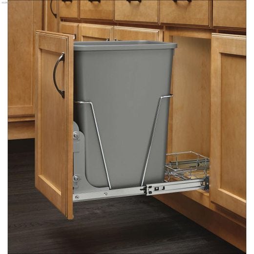 Adjustable Door Bracket for Rev-A-Shelf Waste Container
