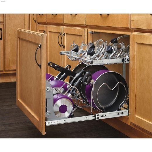 Adjustable Door Bracket for Rev-A-Shelf Waste Container