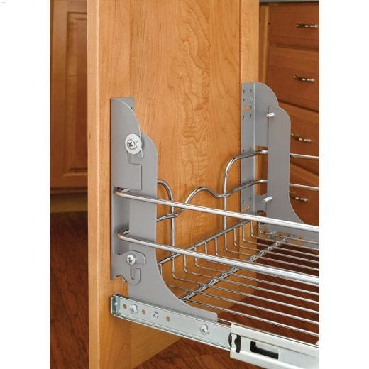 Adjustable Door Bracket for Rev-A-Shelf Waste Container