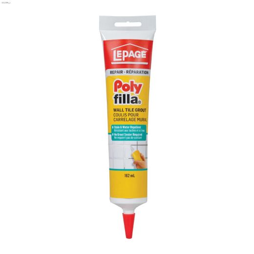 Polyfilla\u00ae LePage\u00ae White 162 mL Squeeze Tube Wall Tile Grout
