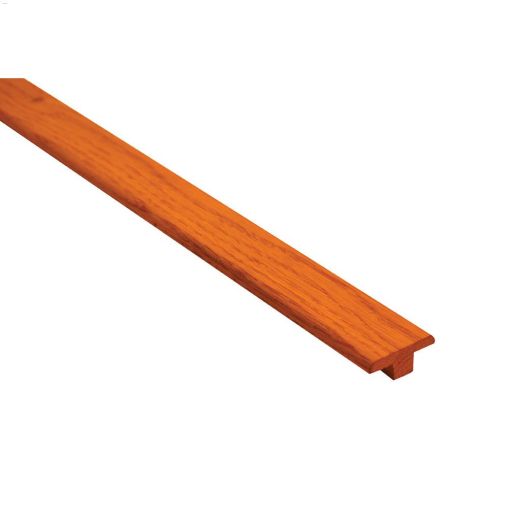 6' x 1-1\/2\" x 3\/8\" Red Oak T-Moulding