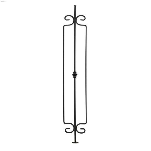 35\" Knuckle Panel Baluster With Welded Top Bracket