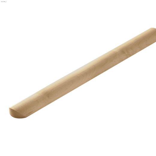 10-1\/2\" x 5\/8\" x 1-1\/16\" Maple Bull Nose Cap