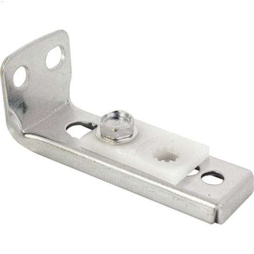 2-15\/16\" Zinc Bi-Fold Door Bottom Pivot Bracket