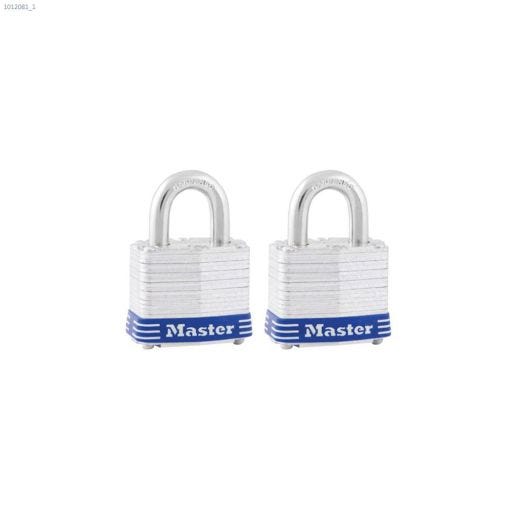 1-9\/16\" Steel Padlock-2\/Pack