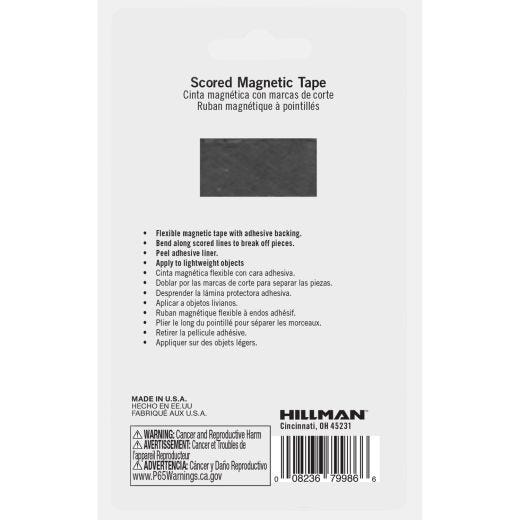 1/2" x 1" Magnetic Scored-1/Pack