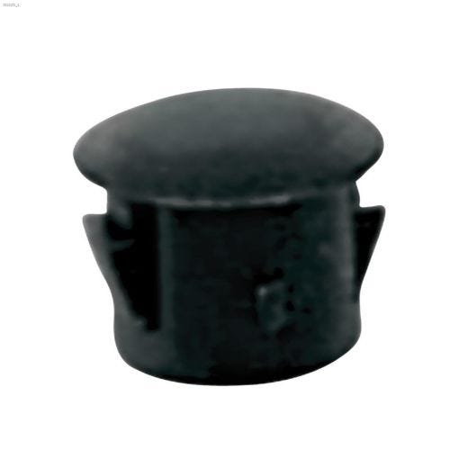 5\/16\" Plastic Black Hole Plug-2\/Pack