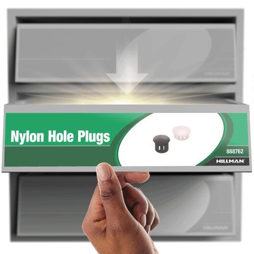 Bouchon en nylon noir