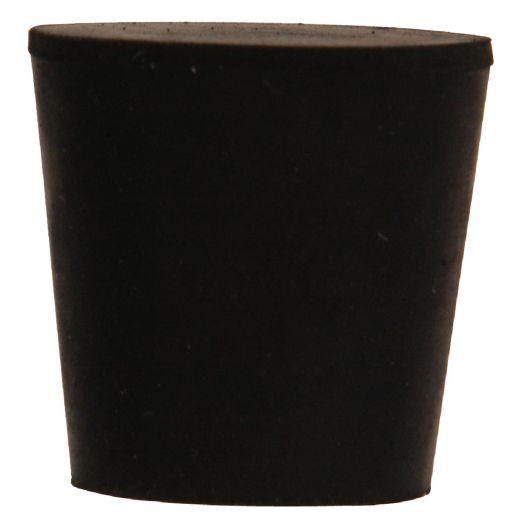 #1 x 3/4" x 9/16" x 1" Neoprene Black Stopper-1/Pack