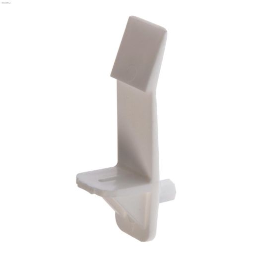 5 mm White Plastic Shelf Pin-4\/Pack