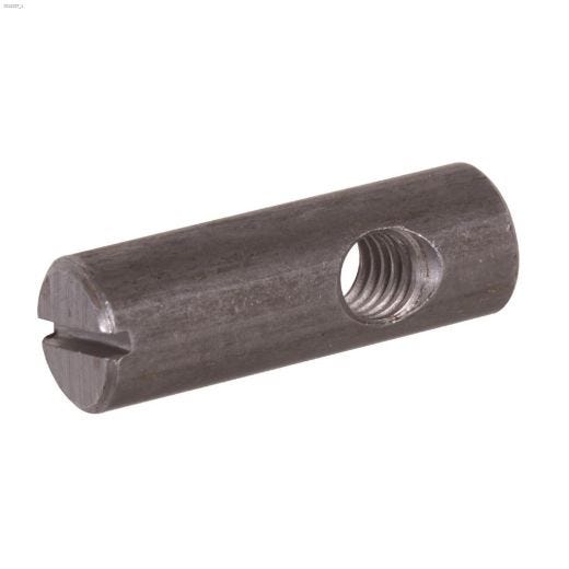 5\/8\" Steel Brass Slotted Cross Dowel