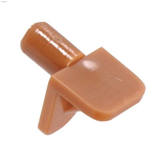 5 mm Tan Plastic Shelf Pin