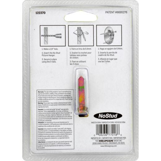 No-Stud Drywall Picture Hanger