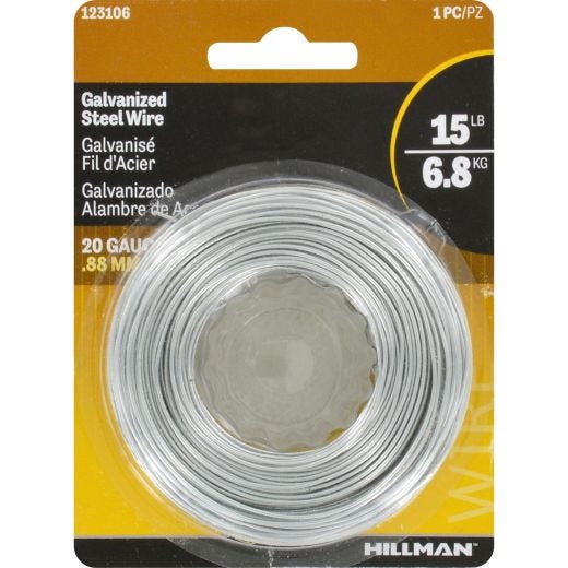 20 Gauge x 175' Galvanized Wire