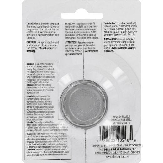 24 Gauge x 250' Galvanized Wire