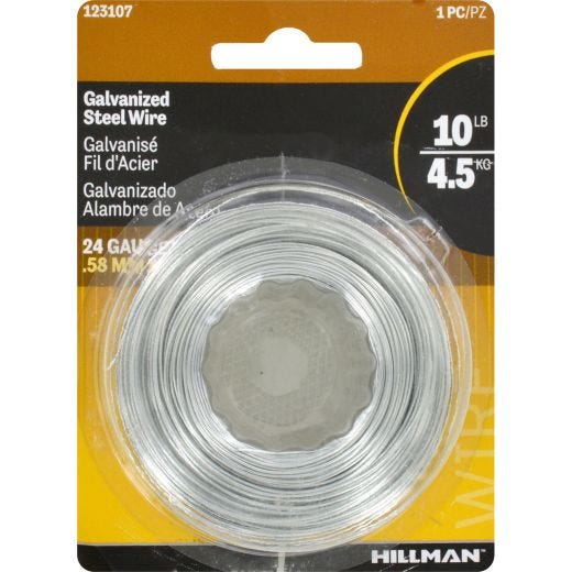 24 Gauge x 250' Galvanized Wire
