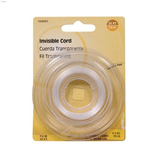 25' Invisible Cord