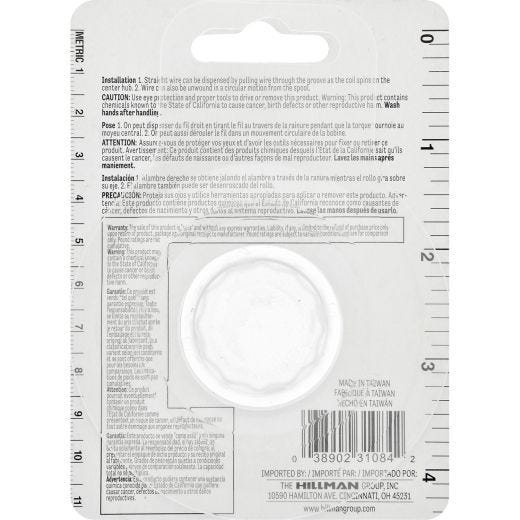 22 Gauge x 100' Galvanized Wire