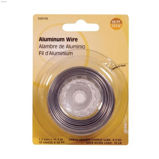 18 Gauge x 50' Aluminum Wire