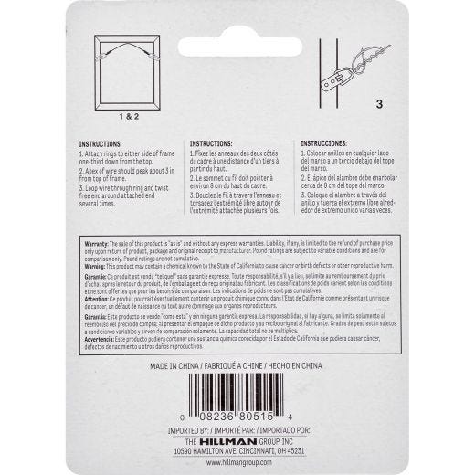 #3 x 25' Steel Picture Hanging Wire