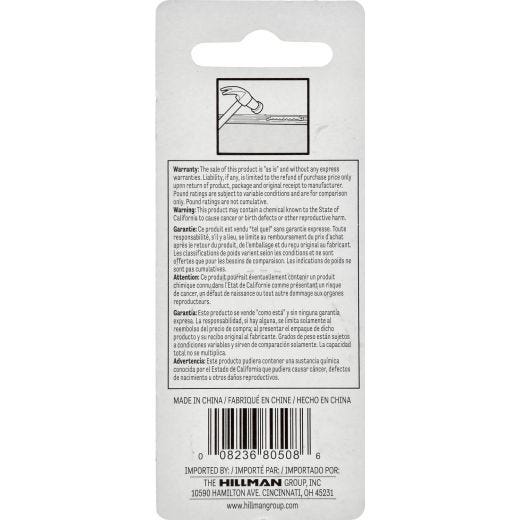Gilt Push Pin Self-Leveling Hanger-2/Pack