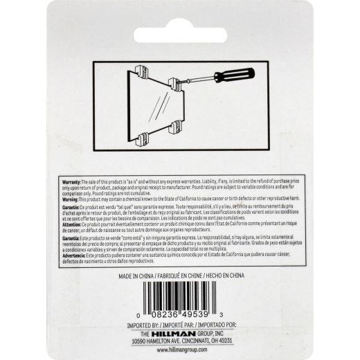 Heavy Duty Mirror Holder Kit-4/Pack