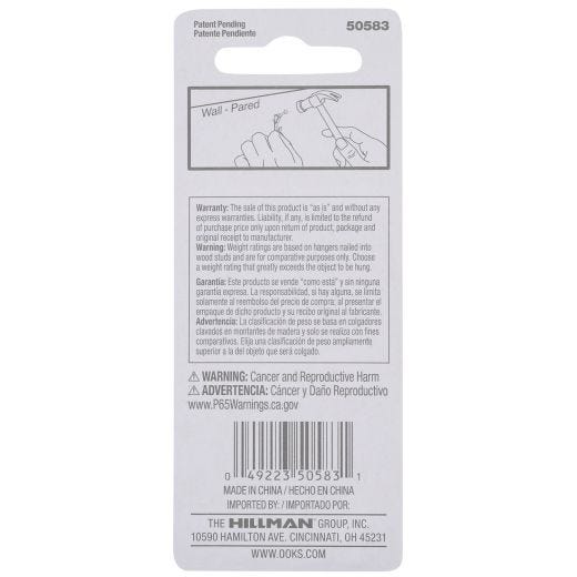 20 lb Ready Nail Hanger-6/Pack