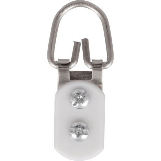 2 Hole Ready Nail D-Ring Hanger-2/Pack