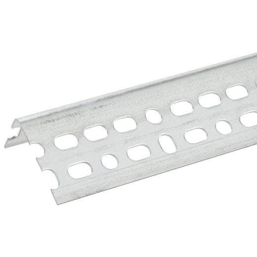 2-1/4" x 1-1/2" x 6' Carbon Steel Slotted Angle Bar