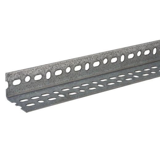 2-1/4" x 1-1/2" x 6' Carbon Steel Slotted Angle Bar