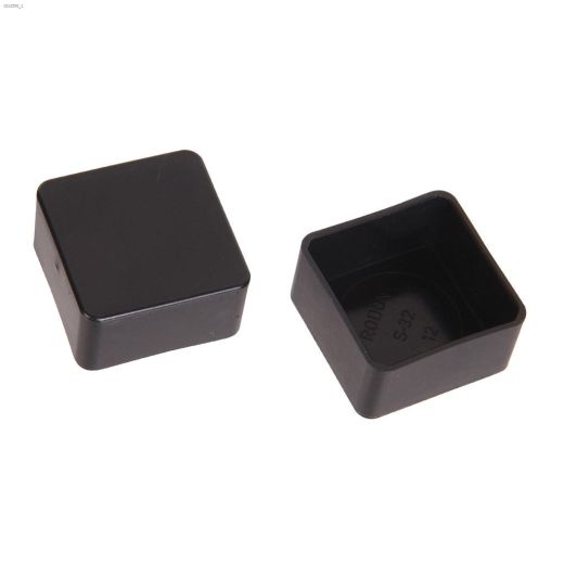 1\/2\" Plastic Square Cap-2\/Pack