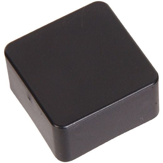 3/4" Plastic Square Cap-2/Pack