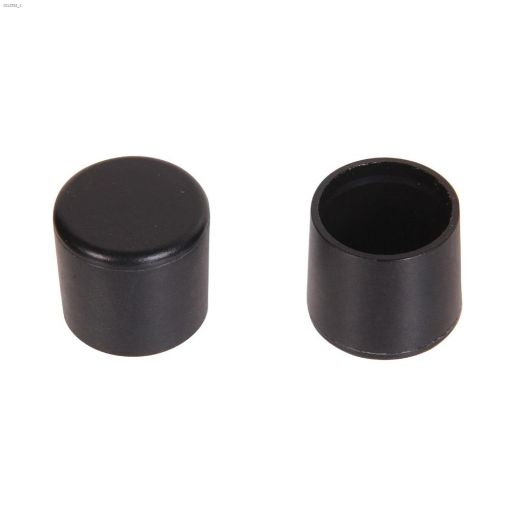 1\/2\" Plastic Round Cap-2\/Pack