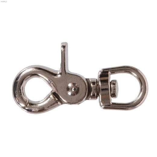 1\/2\" x 2-7\/16\" Round Swivel Eye Trigger Snap