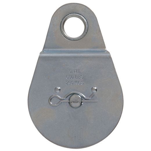 3" Sheave Heavy Duty Single Sheave Fixed Eye Pulley